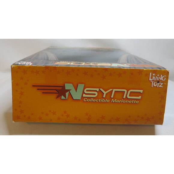 VINTAGE 2000 NSYNC Justin Timberlake Marionette Doll New In Box Living Toyz - Picture 7 of 13